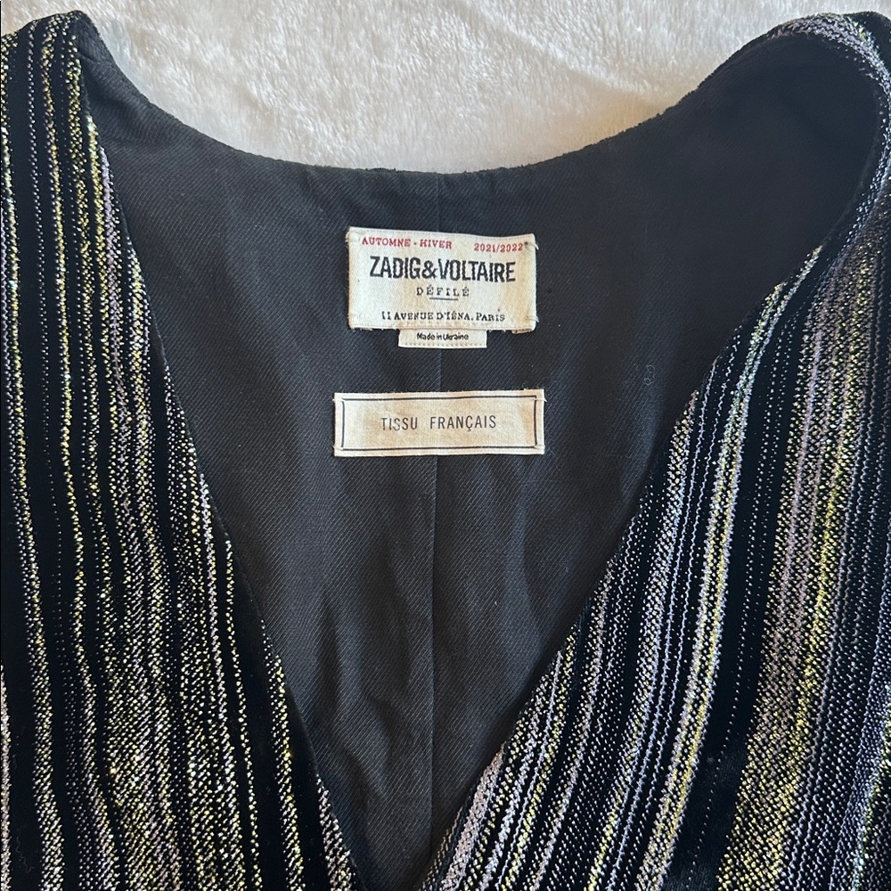 NEW! Zadig and Voltaire «Rain Glitter» dress✨ - Picture 9 of 10